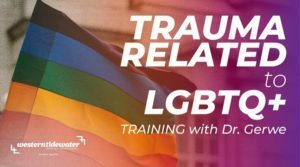 event thumbnail - trauma related to LBGTQ+ training from region five