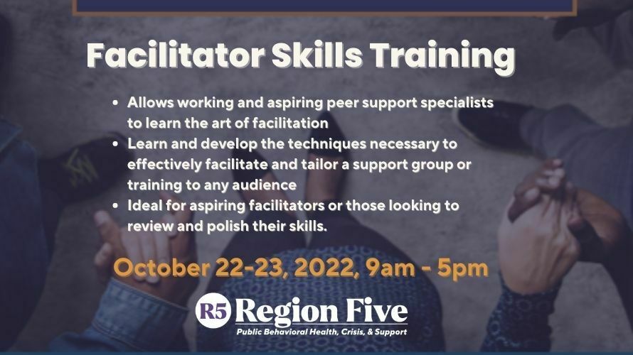 event thumbnail - facilitator skills training from region five