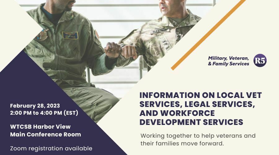 event thumbnail - information on local veteran services training from western tidewater csb