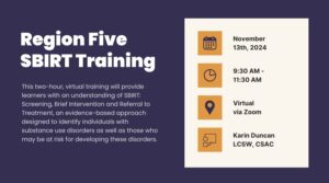 SBIRT Training with Region 5