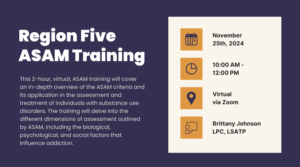 Region 5 ASAM Training
