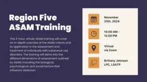Region 5 ASAM Training