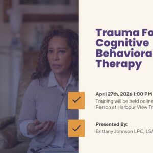 event thumbnail: Trauma Focused-Cognitive Behavioral Therapy